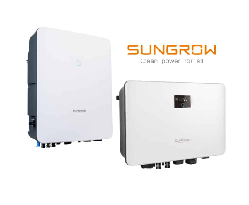 two example models of Sungrow Hybrid solar inverters